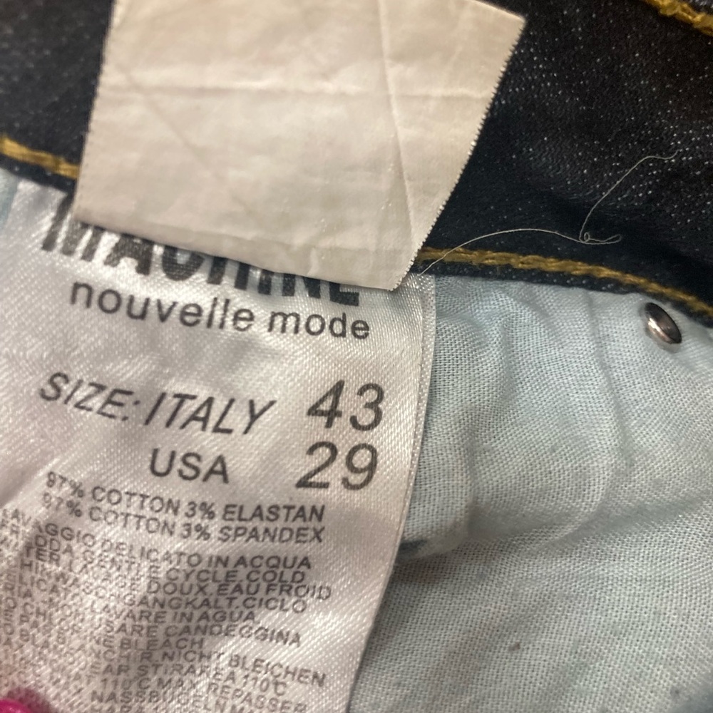 Machine Brand Rhinestone Jeans - Picture 5 of 7